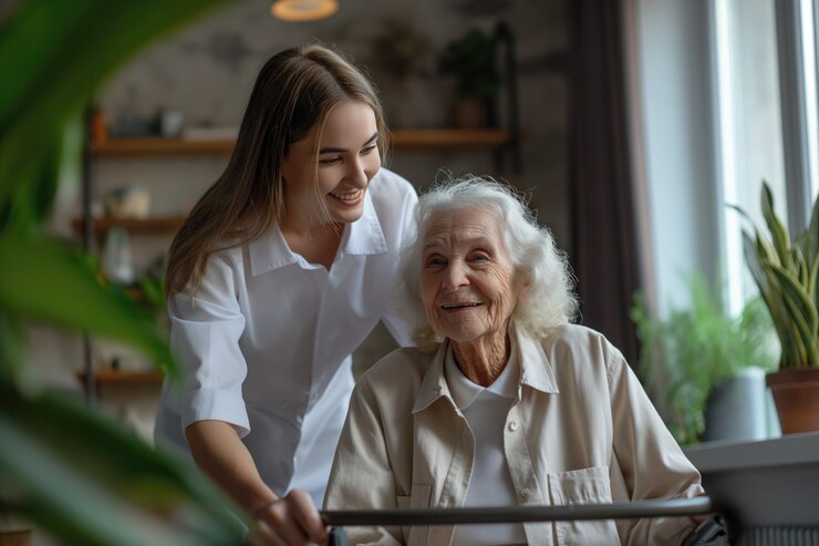 realistic-scene-with-health-worker-taking-care-elderly-patient_23-2151231395 (1)